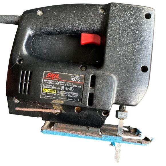 Skil 4235 Variable Speed Electric Corded Jig Saw 120V 3.2Amp - Picture 1 of 5